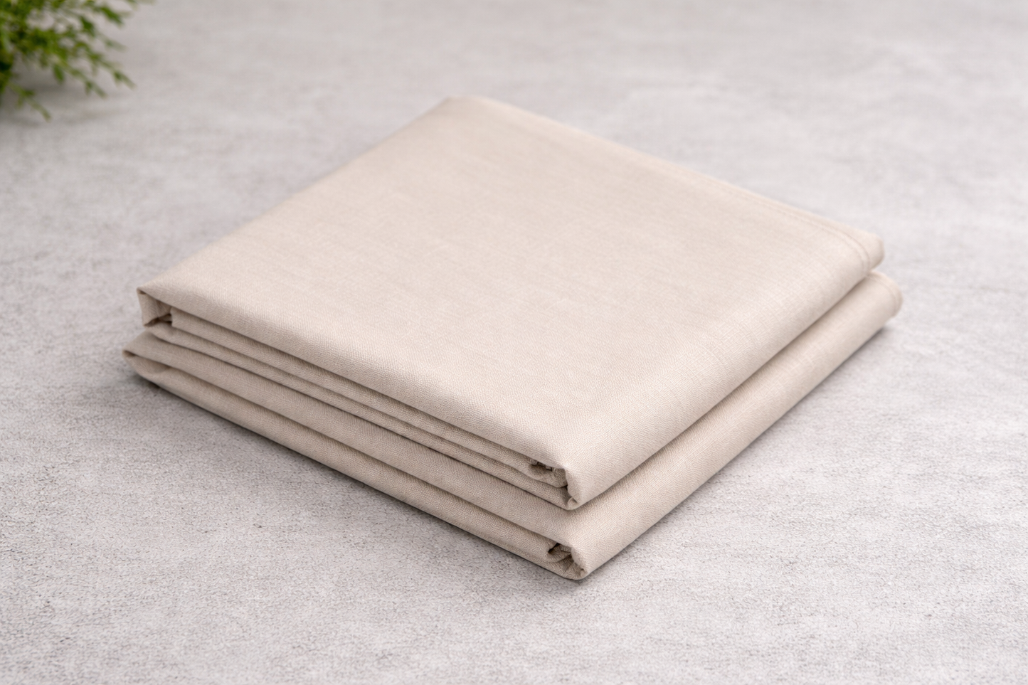 Classic Beige Premium Unstitched Suit