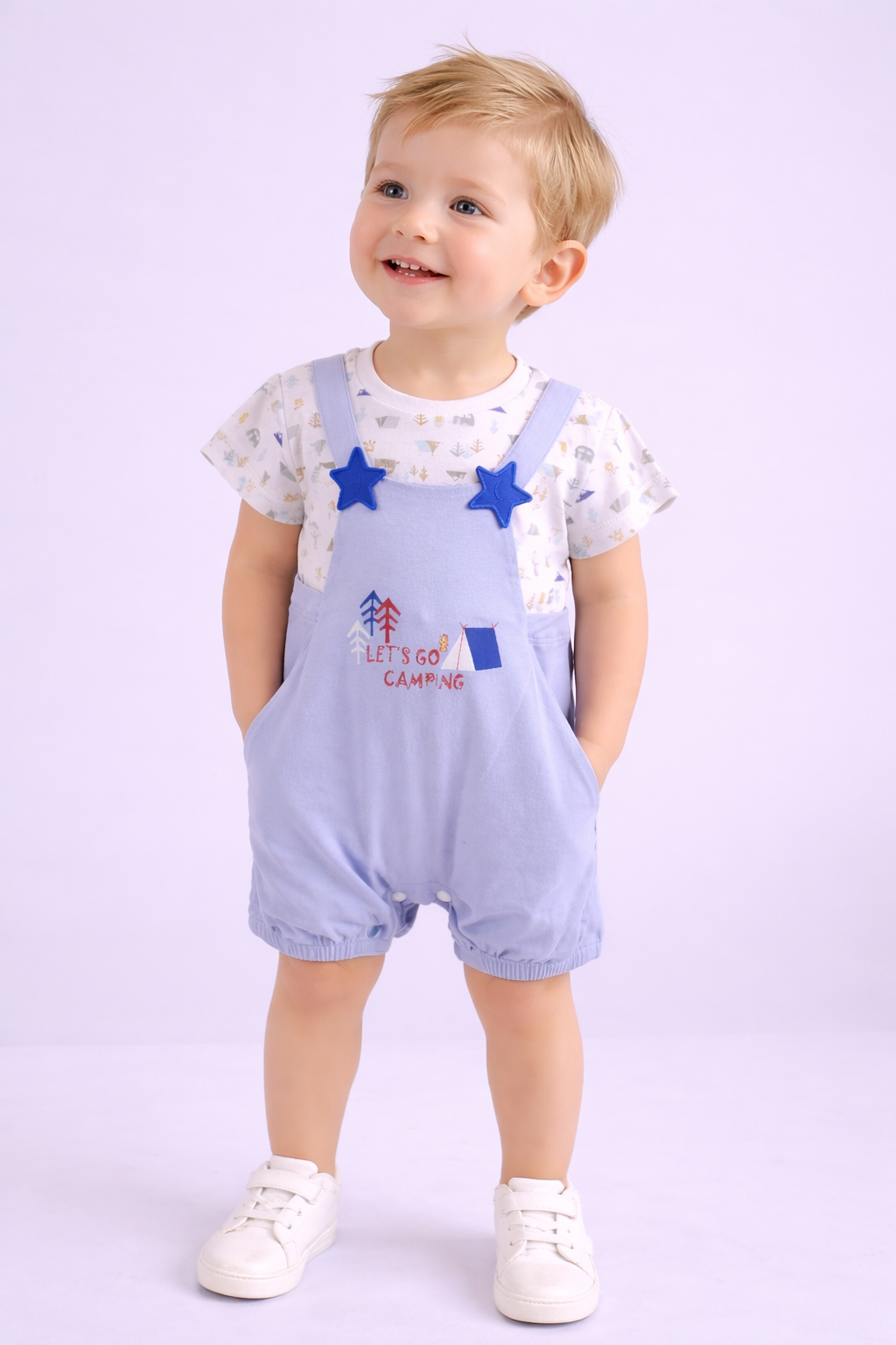 RACDO Little Explorer Camping Romper Set – Premium Kids Adventure Outfit | racdomarket.com