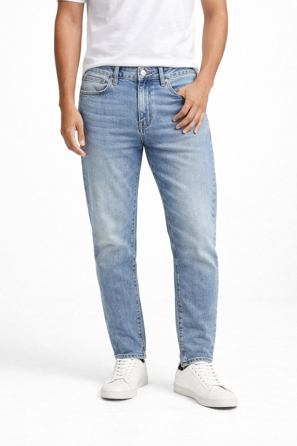 RACDO Light Blue Slim Fit Denim Jeans – Stylish Men’s Casual Denim – Free Delivery Pakistan
