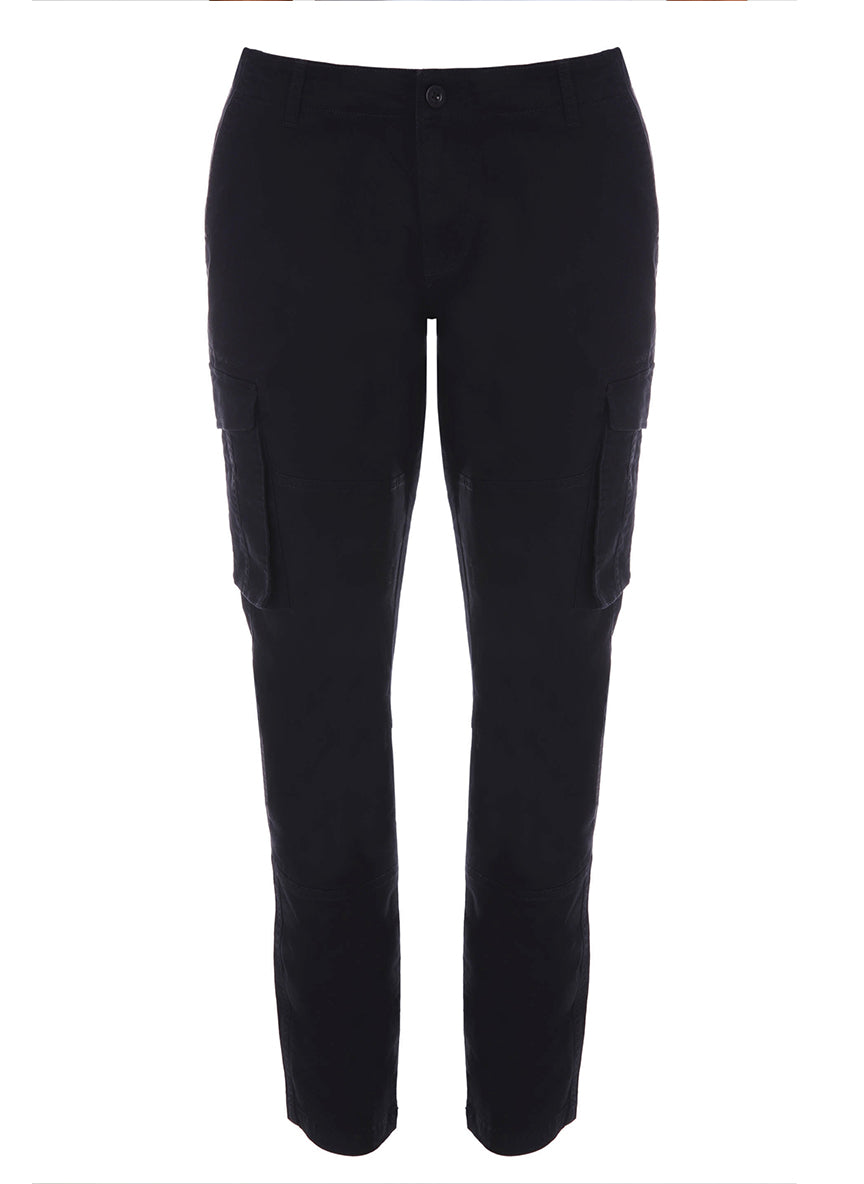 Men's Navy Plain Smart Joggers