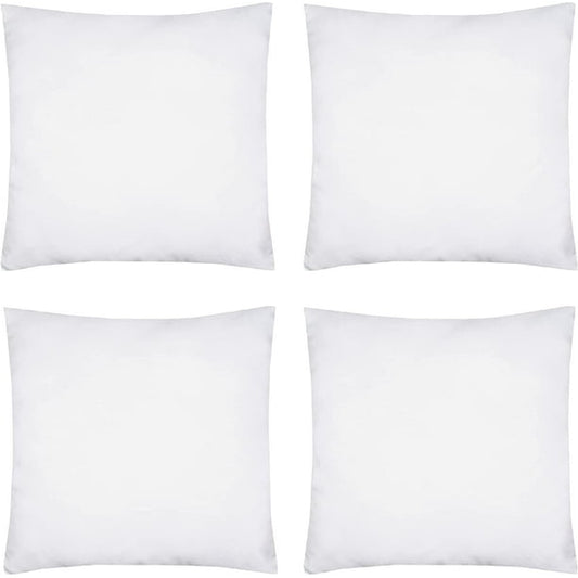 Throw Pillows 16"x16" - 4 Pack Insert Only