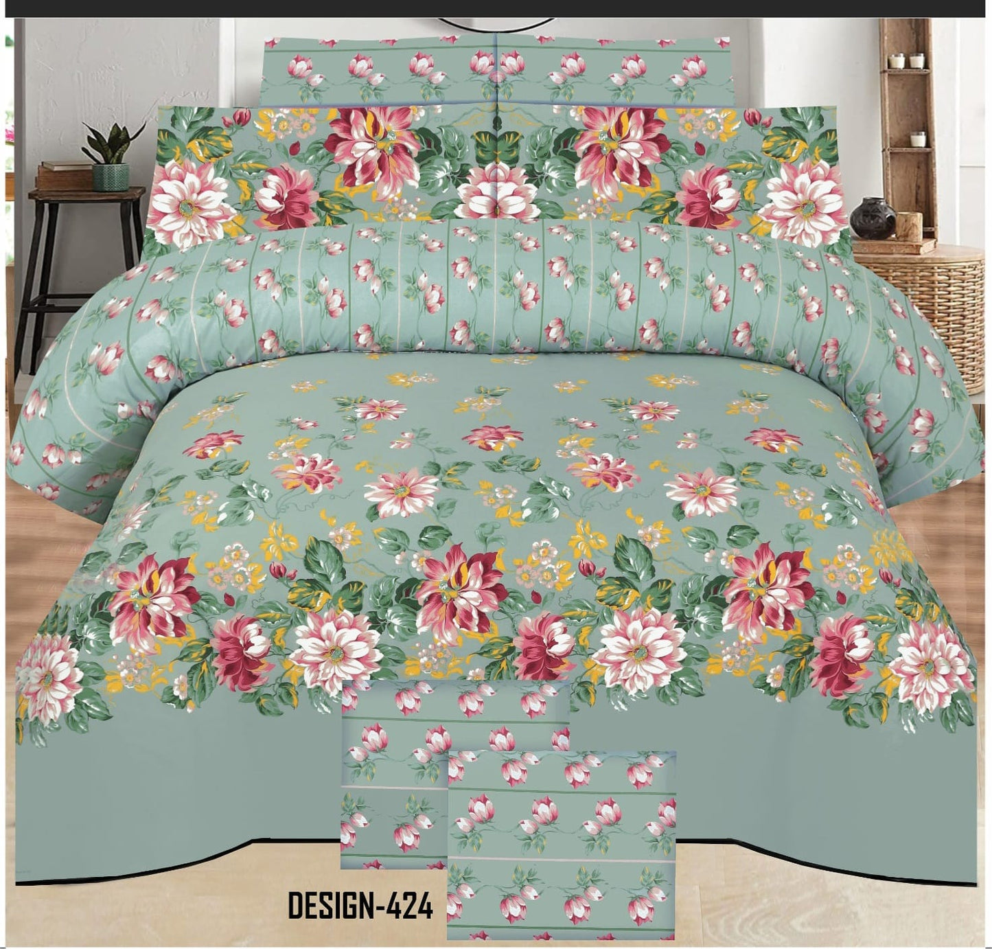 RACDO Premium Bedsheet Set – King Size