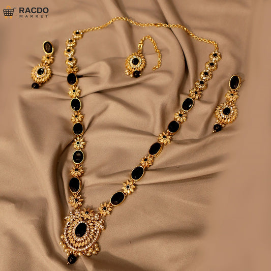 سستی RACDO جیولری سیٹ – خواتین کے لیے جدید نیکلس اور بالیاں | RACDO MARKET پاکستان