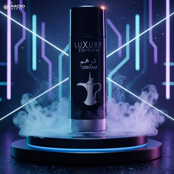 دِرہم پرفیوم سپرے
دِرہم پرفیوم سپرے – بہترین قیمت میں پریمیم تازہ باڈی فریگرنس | RACDO MARKET