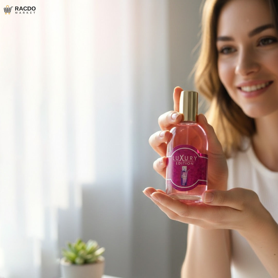 Premium long lasting Shalis perfume packaging
