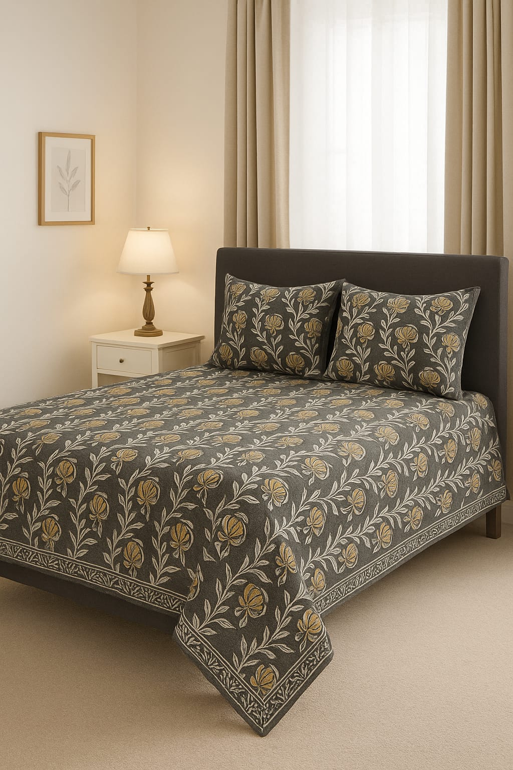 RACDO Premium Bedsheet Set – King Size