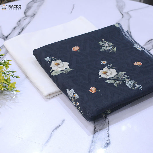 Racdo Premium 2 pieece lawn suit for women