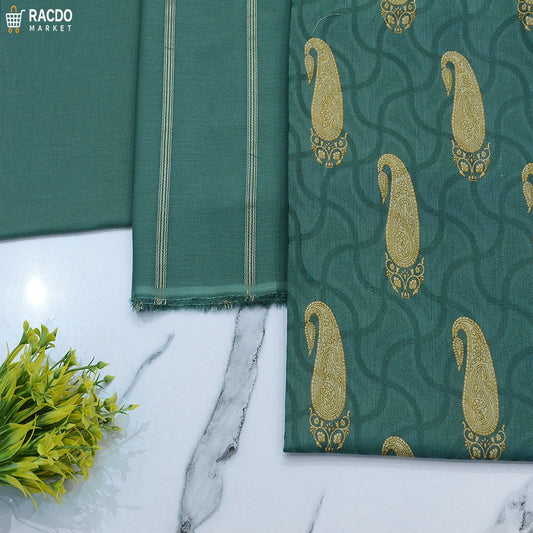 Racdo premium 3 piece lawn suit for women