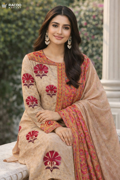 Racdo Premium Lawn Suit 2026 – Unstitched 3 Piece