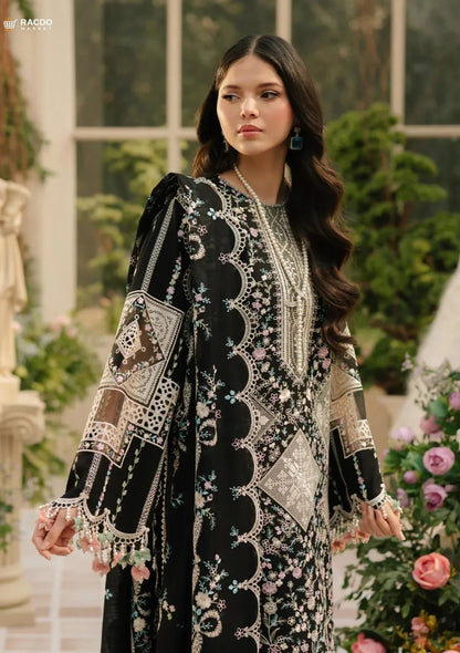 Buy Freesia Embroidered Lawn 3 Piece Unstitched Suit 703 Online in Pakistan