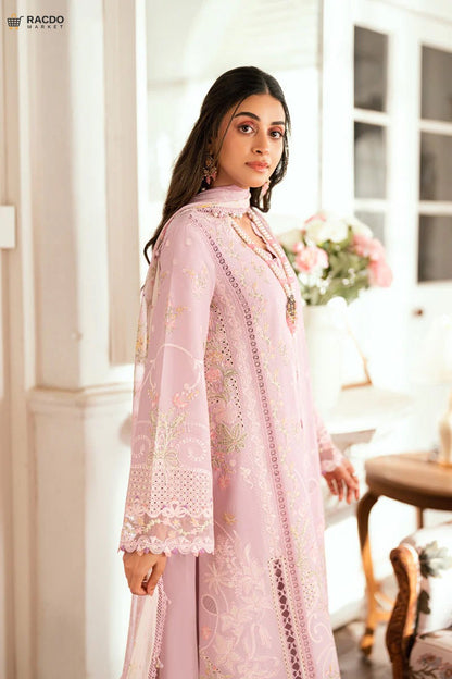 Premium Pink Ladies Fabric – Unstitched Dress Material