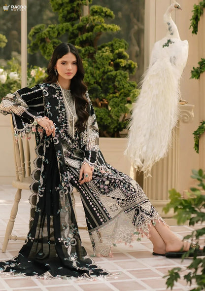 Buy Freesia Embroidered Lawn 3 Piece Unstitched Suit 703 Online in Pakistan
