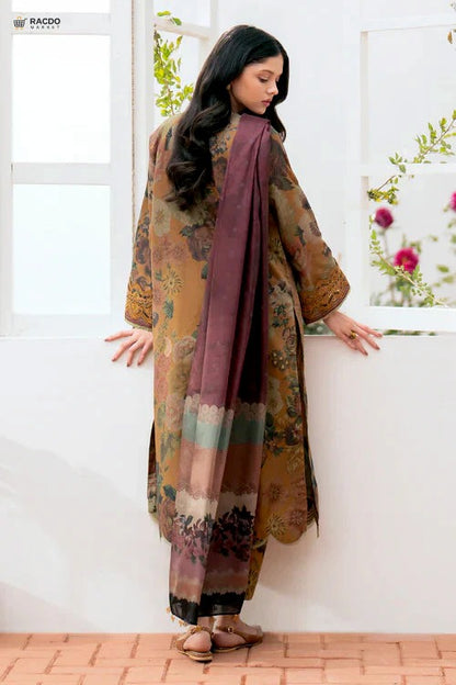 Digital Printed Karandi Shirt – Premium Unstitched Karandi Fabric | RACDO Market