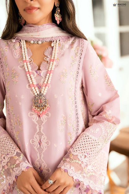 Premium Pink Ladies Fabric – Unstitched Dress Material