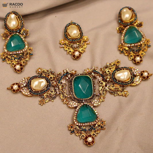 Racdo PremiuRacdo Premium Jewellery Set for Women – Elegant Wedding & Party Wear Jewelry | RACDOm jewllery